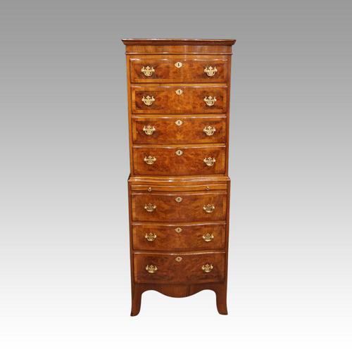 George V Walnut Tallboy (1 of 6) George V Walnut Tallboy (1 of 6)