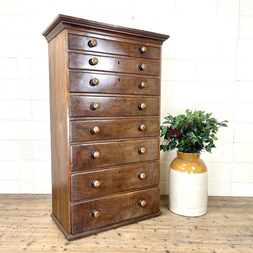 Antique Mahogany Chest of Drawers (1 of 10)