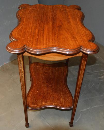 Mahogany Inlaid Occasional Table (1 of 4) Mahogany Inlaid Occasional Table (1 of 4)