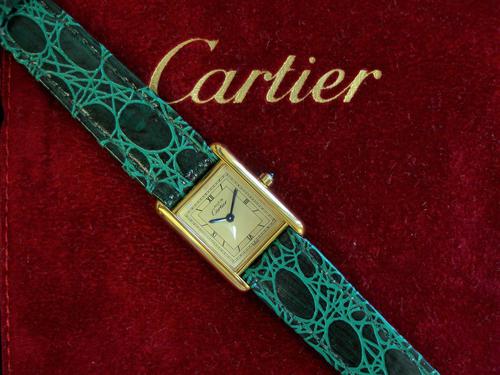 Cartier Quartz Ladies Wristwatch (1 of 4) Cartier Quartz Ladies Wristwatch (1 of 4)
