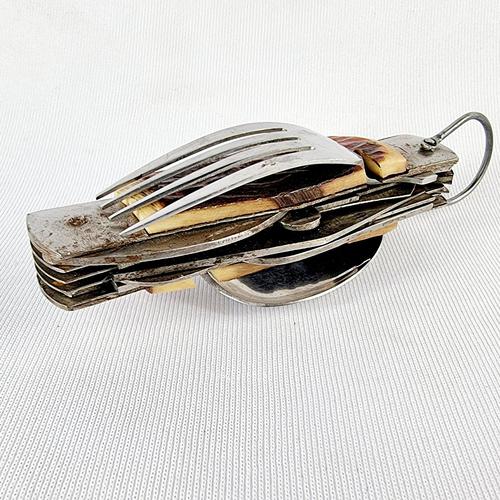 Vintage Japanese Antler Handle 11 Piece Pocket Knife (1 of 9) Vintage Japanese Antler Handle 11 Piece Pocket Knife (1 of 9)