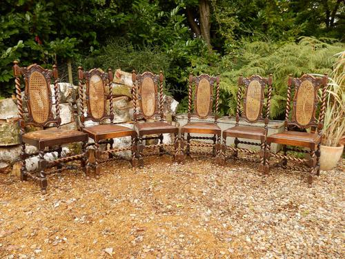 Dining chairs. set of 6, Tudor style (1 of 7) Dining chairs. set of 6, Tudor style (1 of 7)