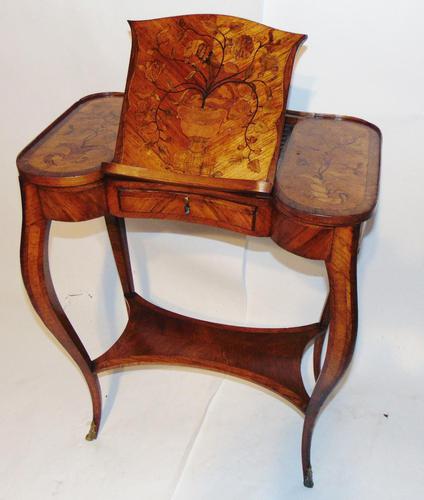 Louis XV Kingwood & Marquetry Poudreuse (1 of 15)