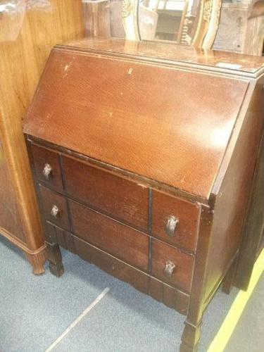 2 Drawer Fall Front Bureau (1 of 3)