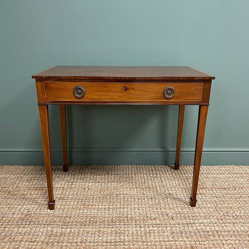 Stunning Georgian Mahogany Antique Side Table (1 of 8)