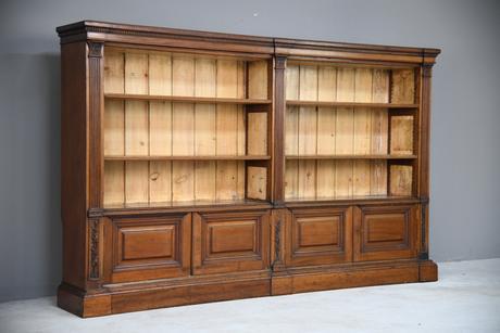 Antique Mahogany Bookcase (1 of 10)