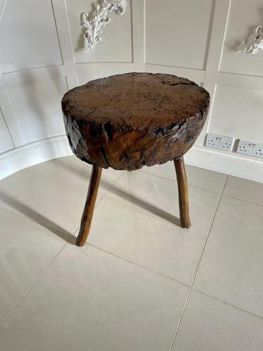 Fantastic Quality Unusual Antique Elm Chopping Block (1 of 10) Fantastic Quality Unusual Antique Elm Chopping Block (1 of 10)