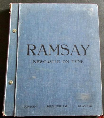 Ramsay Trade Catalogue Newcastle on Tyne 1910 Metal Work Locks Bolts Bronzework (1 of 5)