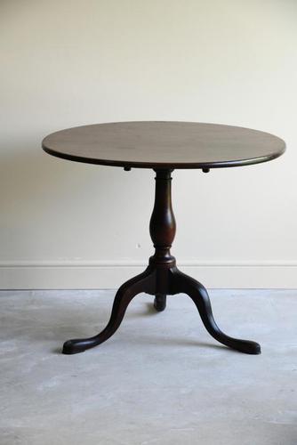 Antique Georgian Mahogany Tilt Top Table (1 of 12)