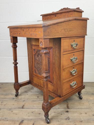 Antique Edwardian Davenport Desk (1 of 15)