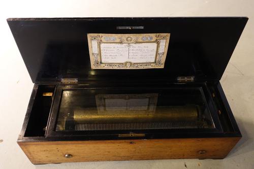 Fine Late 19th Century Swiss Marquetry Musical Box (1 of 5) Fine Late 19th Century Swiss Marquetry Musical Box (1 of 5)