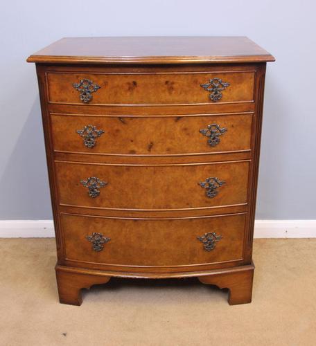 Burr Walnut Chest of Drawers c.1930 (1 of 9)