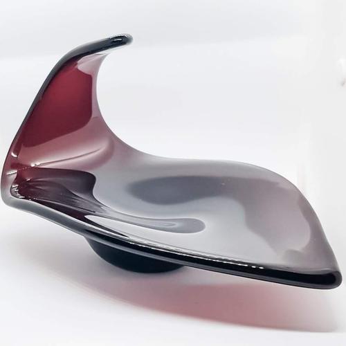 Purple Whitefriars Glass Dish (1 of 5) Purple Whitefriars Glass Dish (1 of 5)