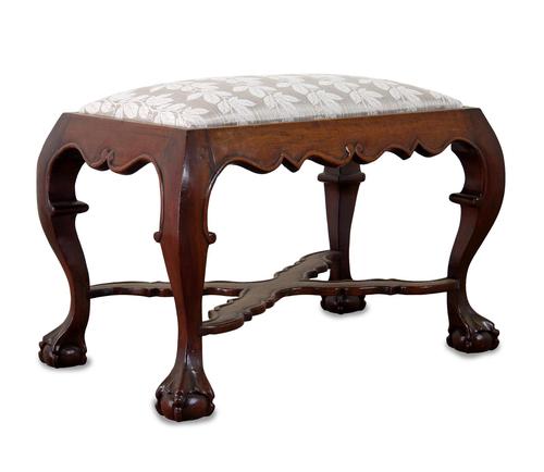 George II Style Mahogany Dressing Stool (1 of 5) George II Style Mahogany Dressing Stool (1 of 5)