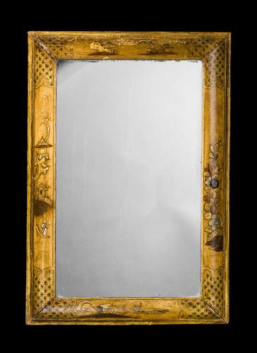 18th Century Laburnum Cushion Mirror (1 of 3) 18th Century Laburnum Cushion Mirror (1 of 3)