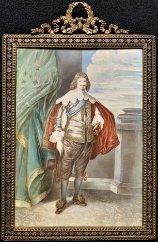 Superb 19th Century Watercolour Portrait Painting After Van Dyke 1599-1641 (1 of 13) Superb 19th Century Watercolour Portrait Painting After Van Dyke 1599-1641 (1 of 13)