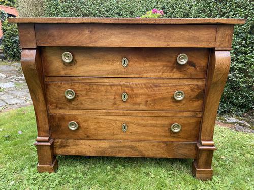 Early 19th Century Commode in Walnut (1 of 9)