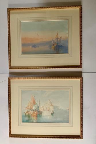 William Knox - Pair of Watercolours of Venice (2) (1 of 5)