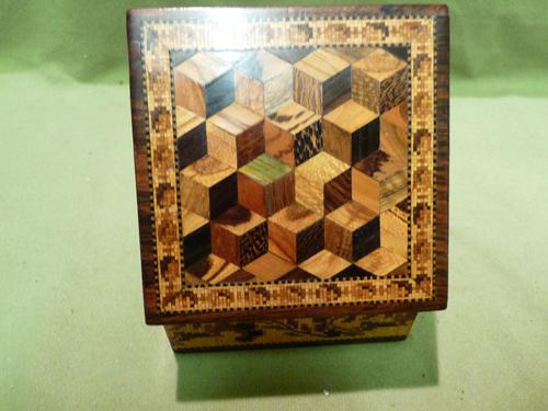 Outstanding Genuine Tunbridge Ware Watch Box. c1865 (1 of 15) Outstanding Genuine Tunbridge Ware Watch Box. c1865 (1 of 15)