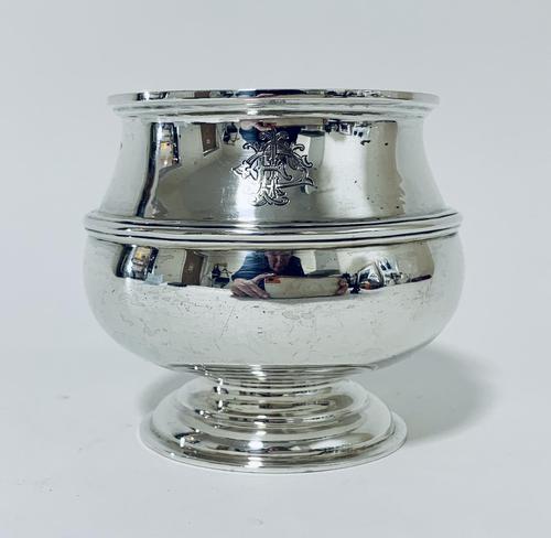 Antique Solid Sterling Silver Sugar Bowl by Walker & Hall (1 of 12)