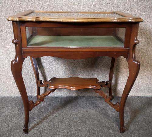 Edwardian Mahogany Bijouterie Table / Display Table (1 of 10)