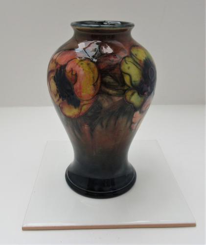 William Moorcroft, Anemone Vase Flambe, C1930 (1 of 9)