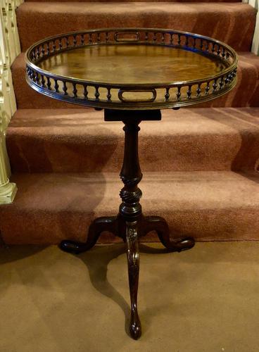 Late 18th century ‘Galleried’ Occasional Table (1 of 5) Late 18th century ‘Galleried’ Occasional Table (1 of 5)