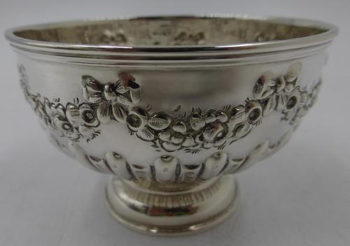 Antique Victorian Silver Bowl - London 1899 (1 of 6)