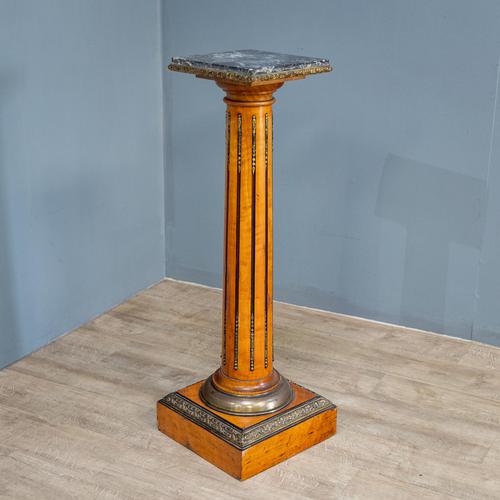 Satinwood Pedestal (1 of 10)