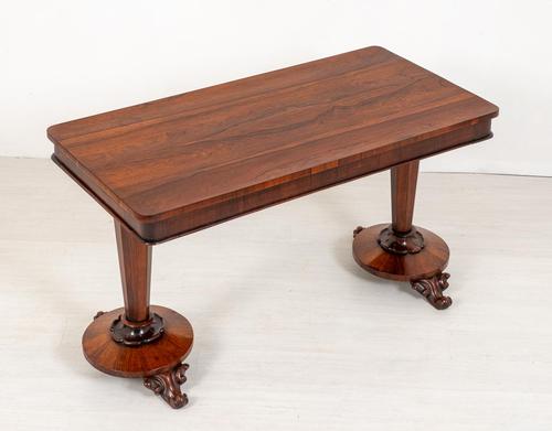 William IV Rosewood Stretcher Table (1 of 7)