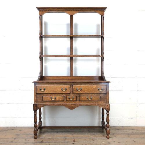 Early 20th Century Antique Oak Dresser (1 of 12)