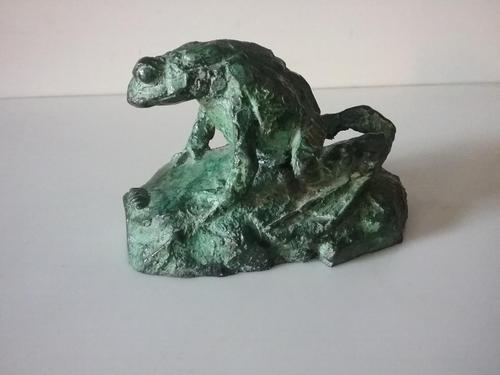 Bronze Figure of Frog / Toad (1 of 5) Bronze Figure of Frog / Toad (1 of 5)