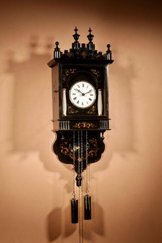 Very Decorative & Original Black Forest Wall Clock (1 of 9) Very Decorative & Original Black Forest Wall Clock (1 of 9)