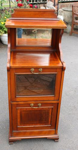 1900s Mahogany Music Cabinet with 2 Cupboards (1 of 5)