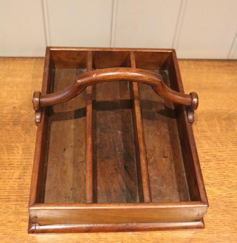 Victorian Mahogany Cutlery Tray (1 of 7)