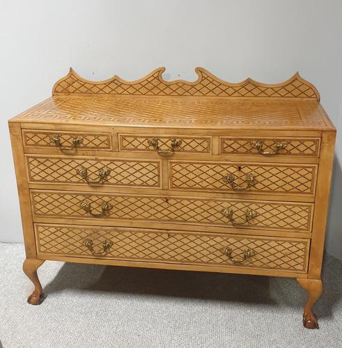 Swedish Inlaid Commode Chest of Drawers (1 of 8)