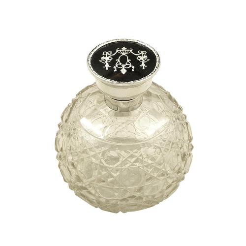 Antique Sterling Silver & Tortoiseshell Perfume / Scent Bottle 1917 (1 of 8) Antique Sterling Silver & Tortoiseshell Perfume / Scent Bottle 1917 (1 of 8)