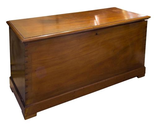 Late 19th Century Mahogany Trunk (1 of 8) Late 19th Century Mahogany Trunk (1 of 8)