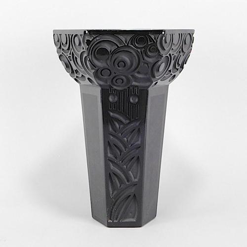 Geometric Glass Vase by Andre Delatte (1 of 7)