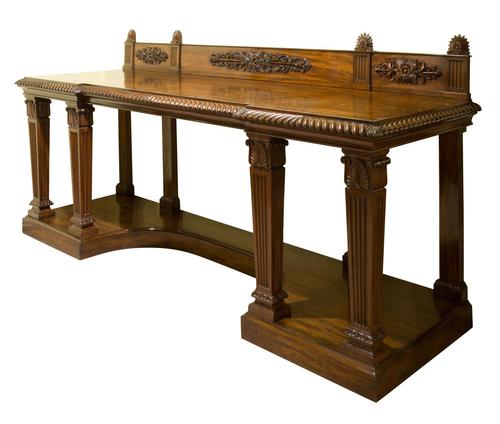 Regency Period Mahogany Serving Table (1 of 7) Regency Period Mahogany Serving Table (1 of 7)