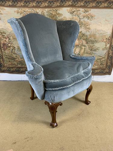 Large Victorian Wing-back Armchair (1 of 5) Large Victorian Wing-back Armchair (1 of 5)