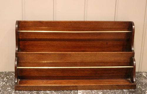 Edwardian Mahogany Stationery Rack (1 of 6)