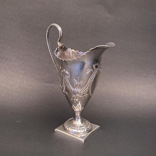 Silver Georgian Pedestal Creamer (1 of 5)