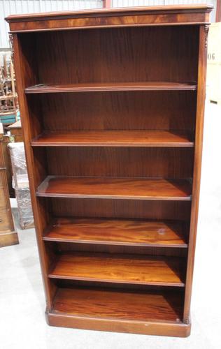 1900's Solid Mahogany Bookshelves with 5 Adjustable Shelves (1 of 3)