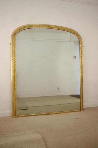 Victorian Gilt Arched Top Overmantle (1 of 10)