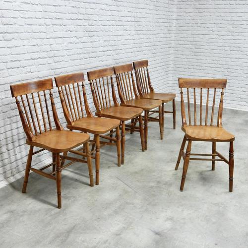 Set of 6 Windsor Kitchen/dining Chairs, Lincolnshire Origins (1 of 6)