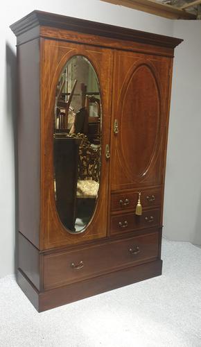 Excellent Quality Inlaid Compactum Wardrobe (1 of 11)