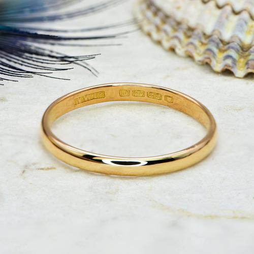 The Vintage 1939 Gold Wedding Ring (1 of 1) The Vintage 1939 Gold Wedding Ring (1 of 1)