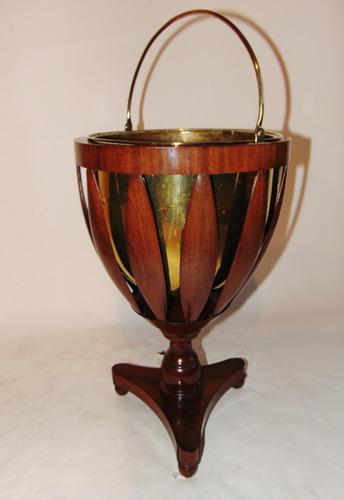 Dutch Mahogany Tulip Shaped Jardiniere 1810 (1 of 6)