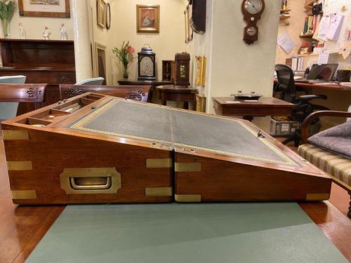 Mid 19th Century Mahogany Writing Box (1 of 7)